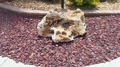 Put the finishing touch on your landscape with rocks and boulders